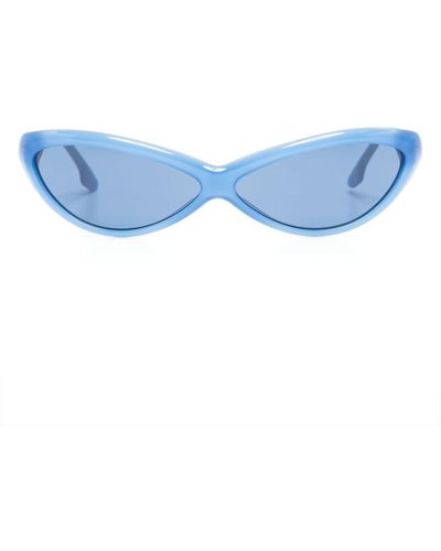 Kiko Kostadinov Nisse Cat-eye Sunglasses - Blue