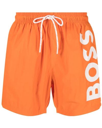 Orange BOSS by HUGO BOSS Beachwear and Swimwear for Men | Lyst Canada