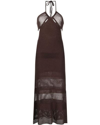 Manning Cartell Highly-strung Knit Dress - Brown