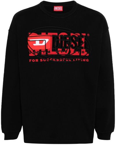 DIESEL Sudadera S-Baxt-N1 - Negro