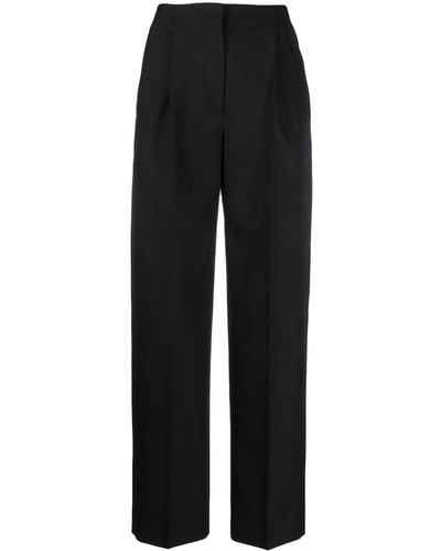 Lardini High-waisted Tailored Pants - Black