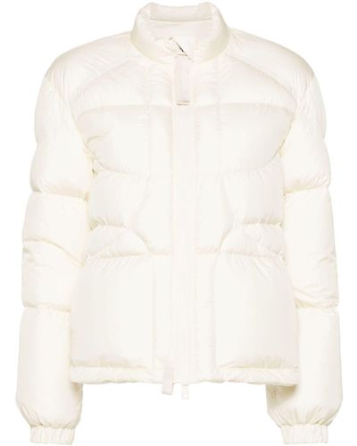 Moncler Yazi Quilted Down Jacket - White