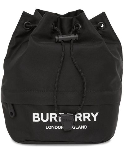 Burberry Econyl® Buidel Met Trekkoord - Zwart