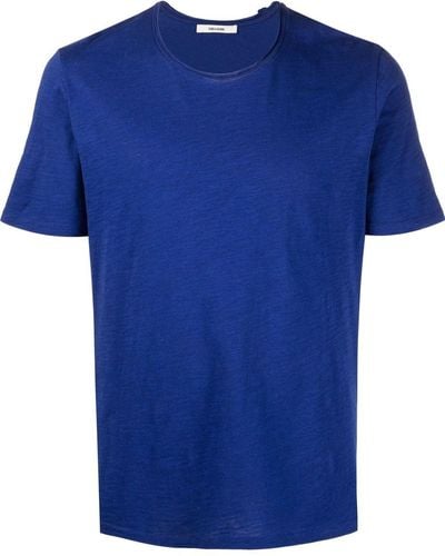 Zadig & Voltaire Toby クルーネック Tシャツ - ブルー