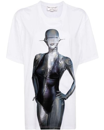 Stella McCartney Camiseta Sexy Robot de x Sorayama - Blanco