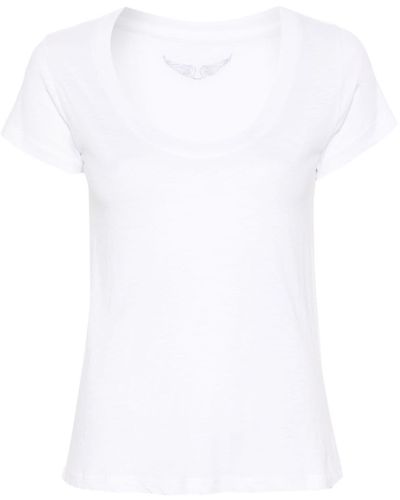 Zadig & Voltaire Tiny Slub T-Shirt - Weiß