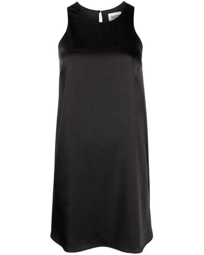 Claudie Pierlot Shift Satin Short Dress - Black