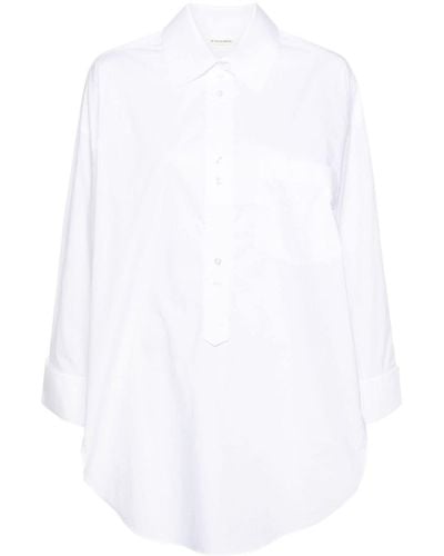 By Malene Birger Maye Hemd aus Bio-Baumwolle - Weiß