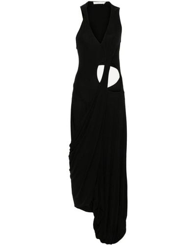 Christopher Esber Coronado Asymmetric Dress - Black