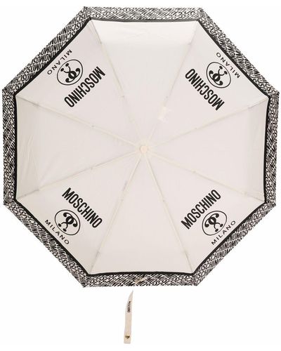 Moschino Logo-print Umbrella - Multicolour