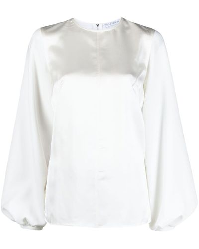 JW Anderson Blusa a pannelli - Bianco