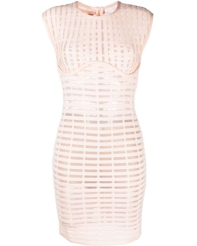 Genny Iconic Cut-out Minidress - Natural