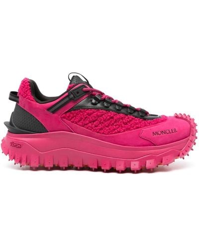 Moncler Trailgrip Low-top Sneakers - Pink