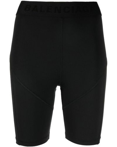 Balenciaga Shorts da ciclismo - Nero