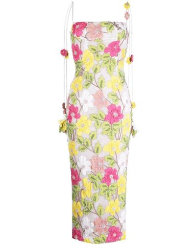 Rachel Gilbert Mini-jurk Met Borduurwerk - Wit