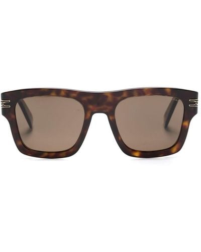 BVLGARI B.zero1 Square-frame Sunglasses - Brown