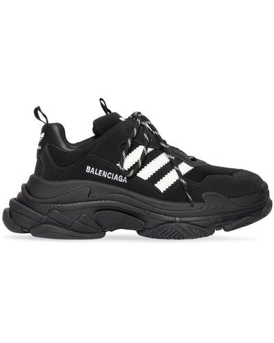 Balenciaga X Adidas Triple S Sneakers - Zwart