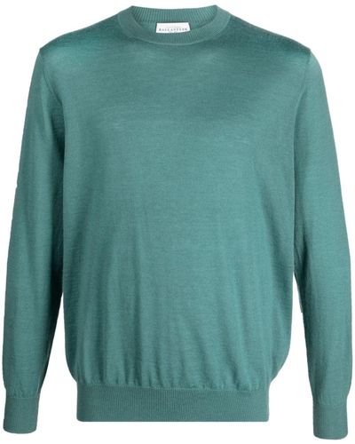 Ballantyne Crew-neck Cashmere Sweater - Green