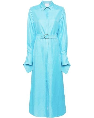 Acler Finchley Maxi Dress - Blue