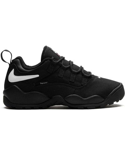 Nike X Supreme SB Darwin Low Black Sneakers - Schwarz