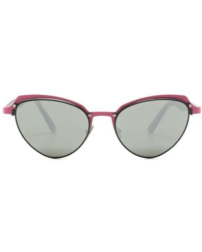 Lgr Cat-eye Frame Sunglasses - Grey