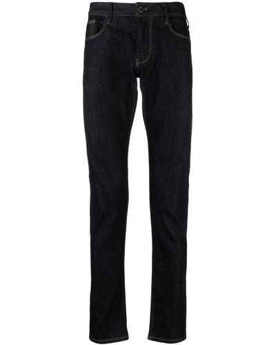 Emporio Armani Skinny-leg Denim Jeans - Blue