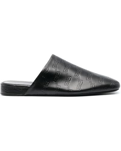 Balenciaga Cozy Bb Slippers - Black