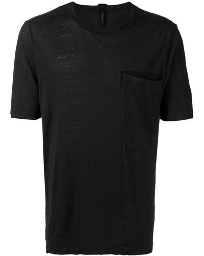 Transit Patch-pocket Short-sleeved T-shirt - Black