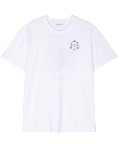 Maison Labiche Vielle Du Temple Organic Cotton T-shirt - White