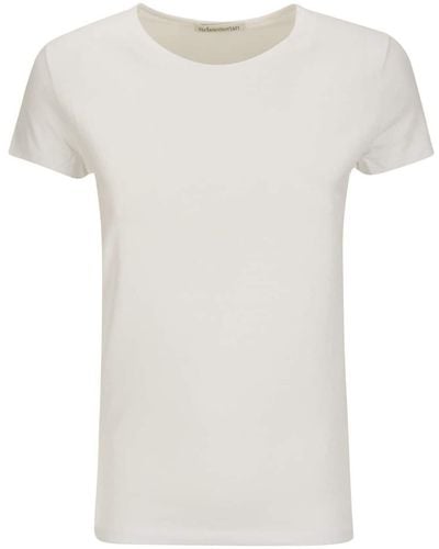Stefano Mortari Crew-neck Short-sleeved T-shirt - White