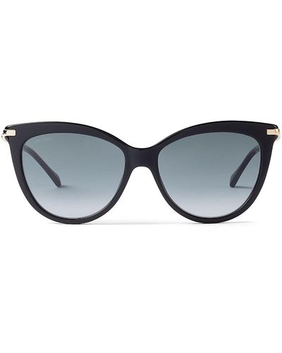 Jimmy Choo Tinsley Cat-eye Sunglasses - Blue