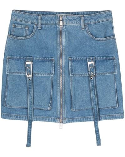 Gestuz Denim Rok - Blauw