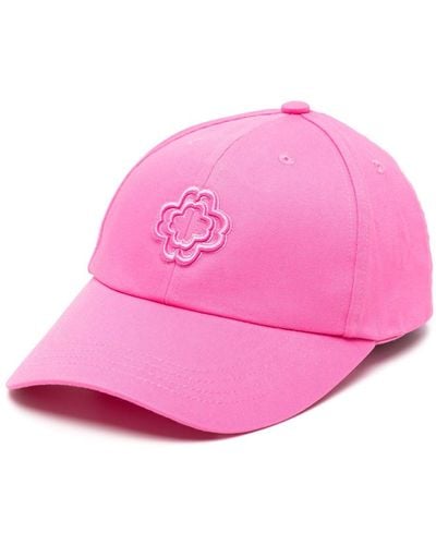 Maje Clover Cotton Baseball Cap - Pink