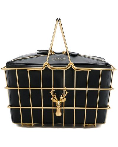 SAVAS Shopping Basket Bag - Black