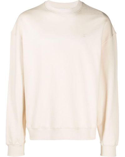 Axel Arigato Embroidered-logo Long-sleeve Sweatshirt - White