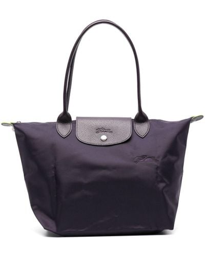 Longchamp Mittelgroße Le Pliage Handtasche - Blau