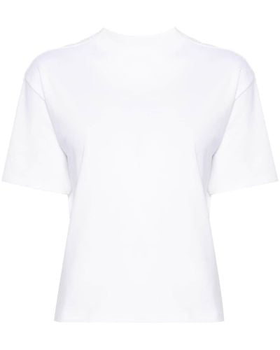 Theory Crew-neck Cotton T-shirt - White