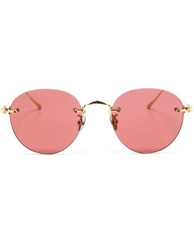 Cartier Gafas de sol con montura redonda - Rosa