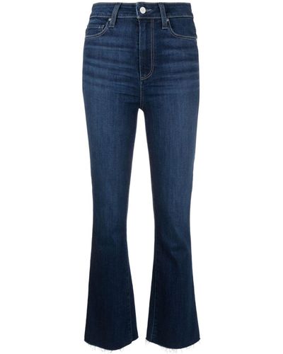 PAIGE Flared Jeans - Blauw