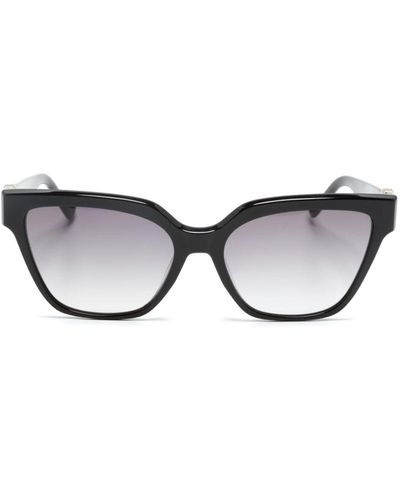 Liu Jo Gafas de sol con montura cat eye - Negro