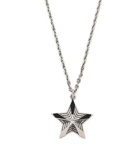Emanuele Bicocchi Star-pendant Necklace - Metallic