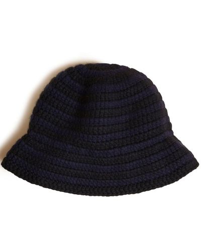 Khaite The Kam Bucket Hat - Blue