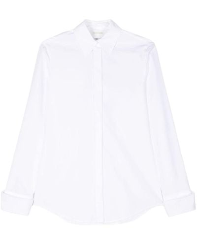Sportmax Camisa oxford con botones - Blanco