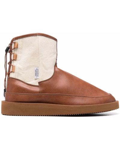 Suicoke Slip-on Ankle Boots - Brown