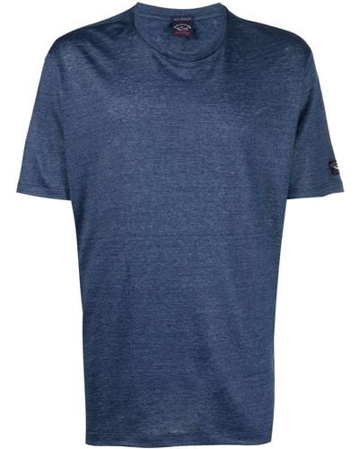 Paul & Shark Crew Neck T-shirt - Blue