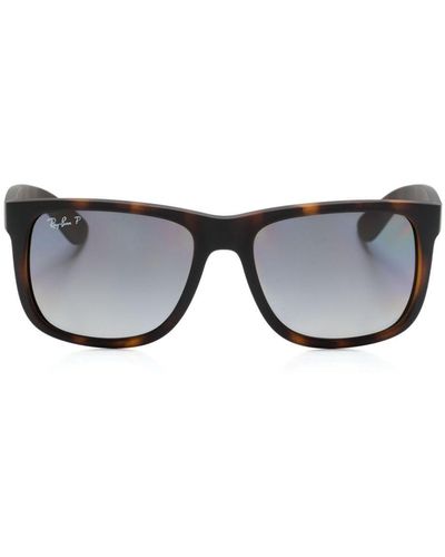 Ray-Ban Justin Square-frame Sunglasses - Grey