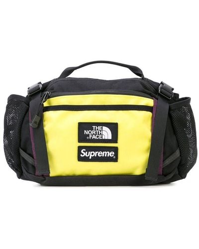 Supreme Riñonera x The North Face - Negro