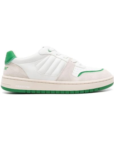 Barrow Switch Leather Trainers - White