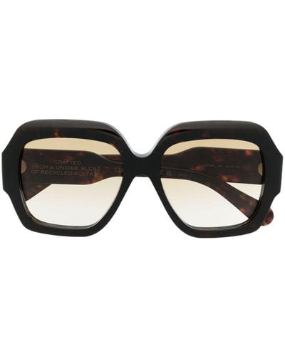 Chloé Oversized-Sonnenbrille mit Farbverlauf - Schwarz