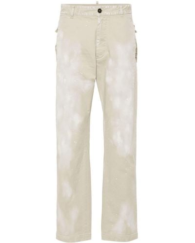 DSquared² Light Spots 642 Trousers - Natural